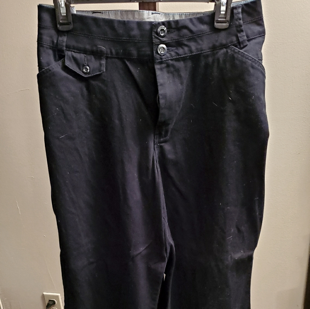 Lane Bryant plus sz black pants 22